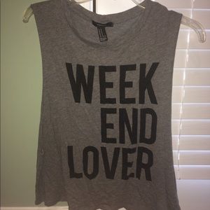 Weekend lover tank
